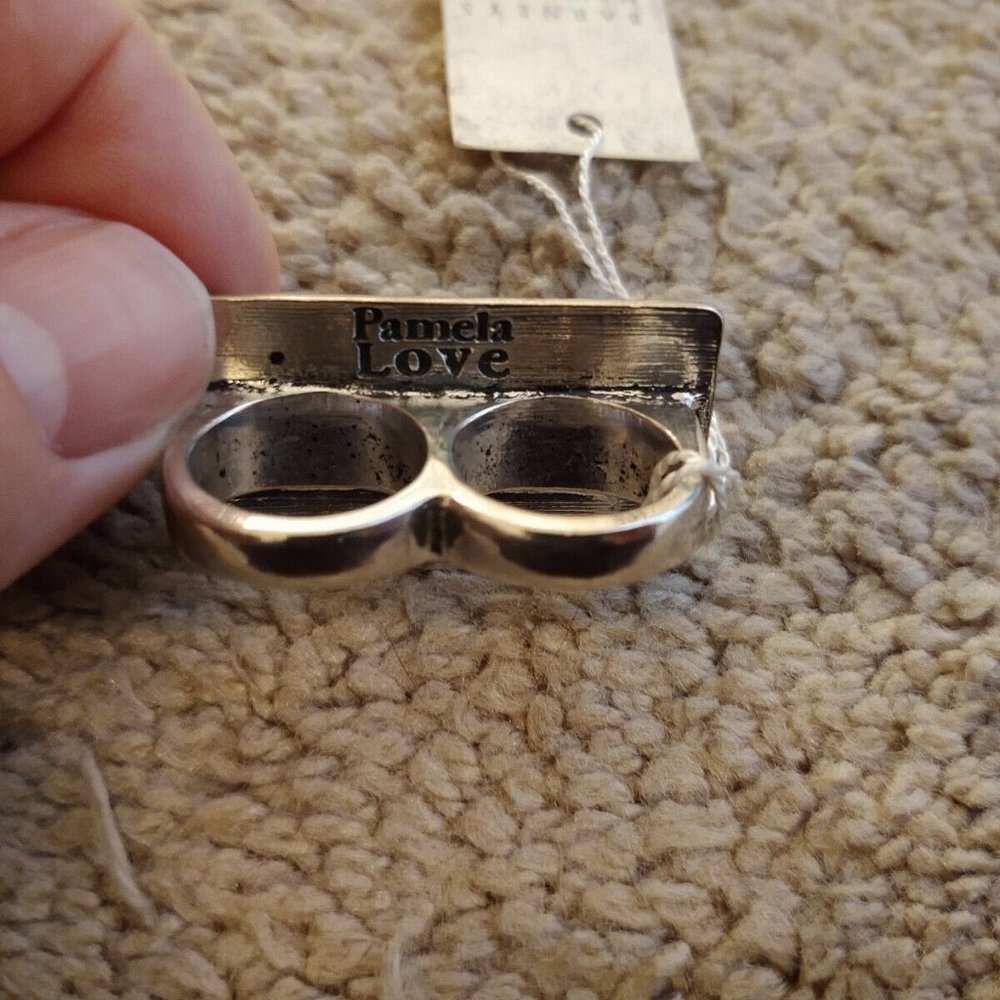 Pamela Love Dia De Los Muertos Double Silver Ring - Picture 7 of 7